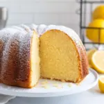 Homemade Lemon Cream Cheese Pound Cake photo