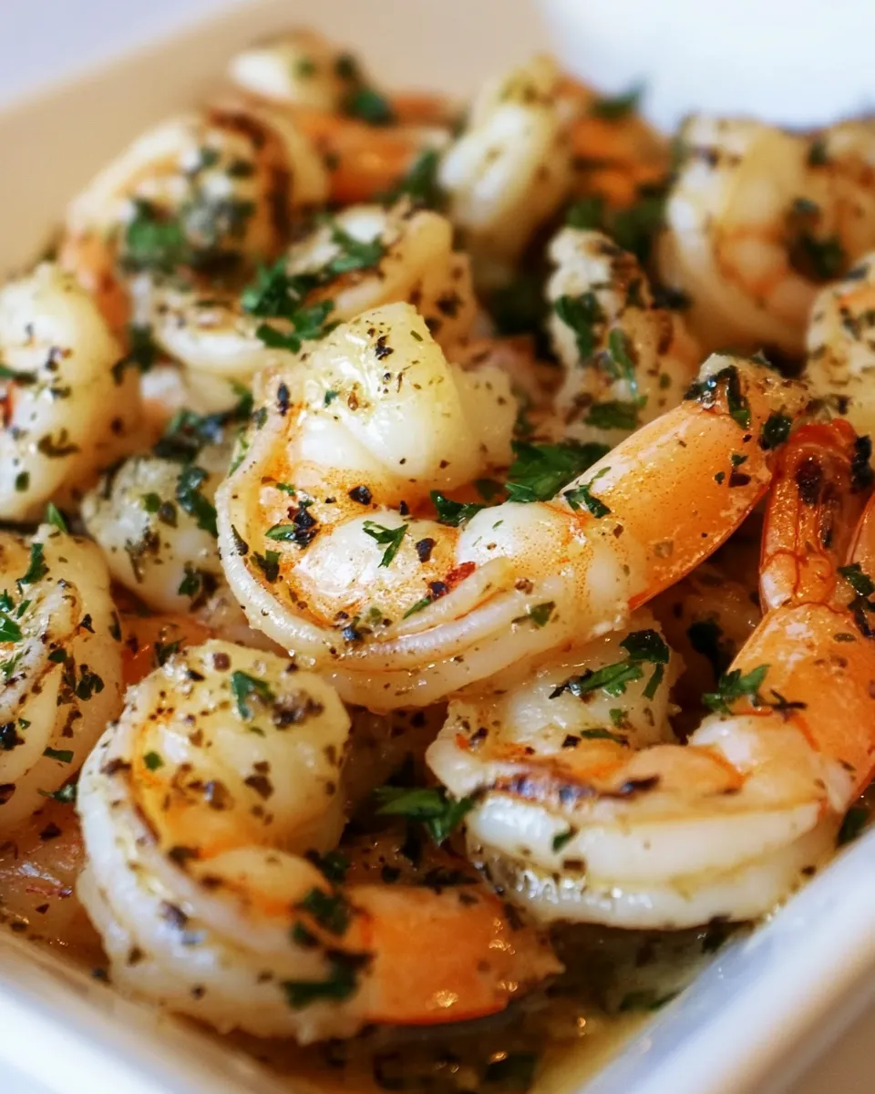 Homemade Lemon Garlic Shrimp photo