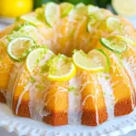 Homemade Lemon Lime Bundt Cake photo