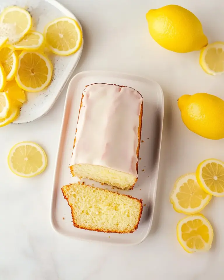 Homemade Lemon Loaf Recipe photo