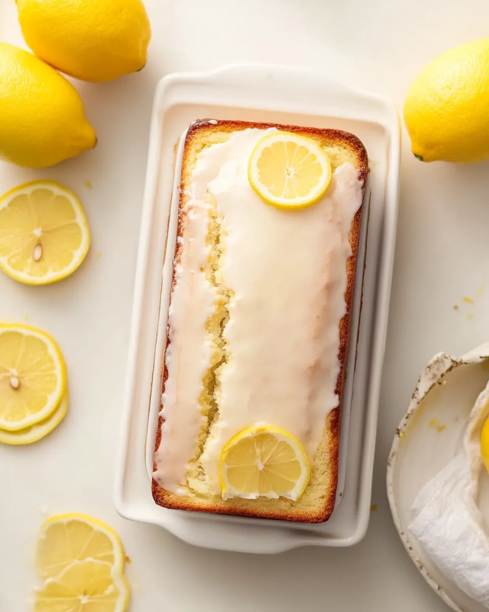 Easy Lemon Loaf Recipe shot
