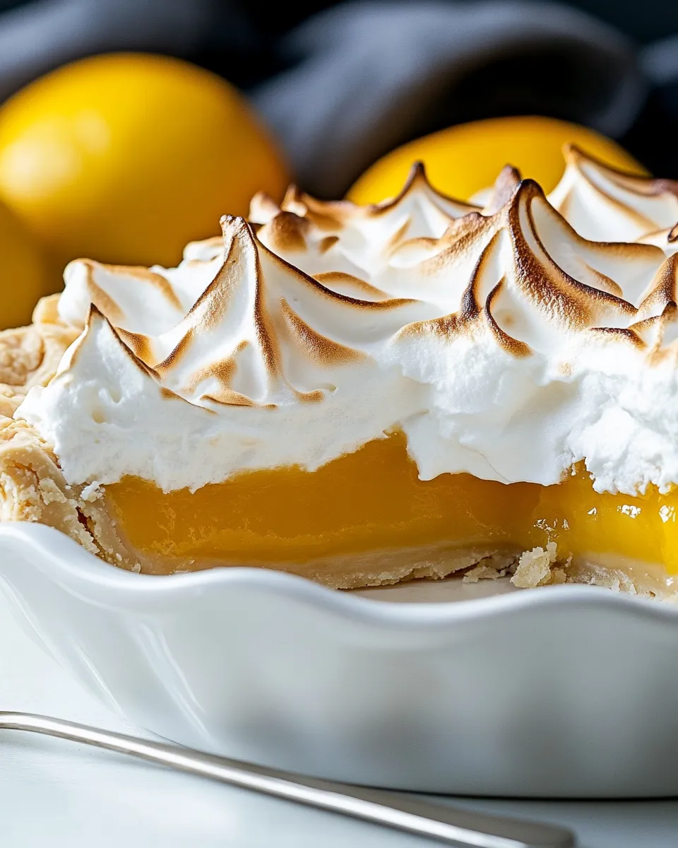 Homemade Lemon Meringue Pie (Make Ahead!) photo