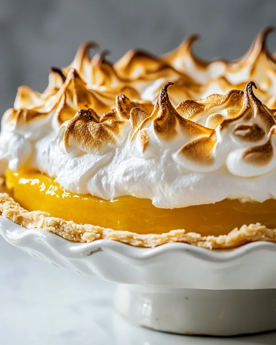 Classic Lemon Meringue Pie (Make Ahead!) image