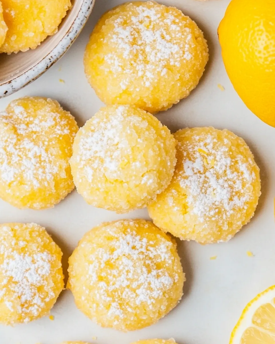 Classic Lemon Pixie Cookies image