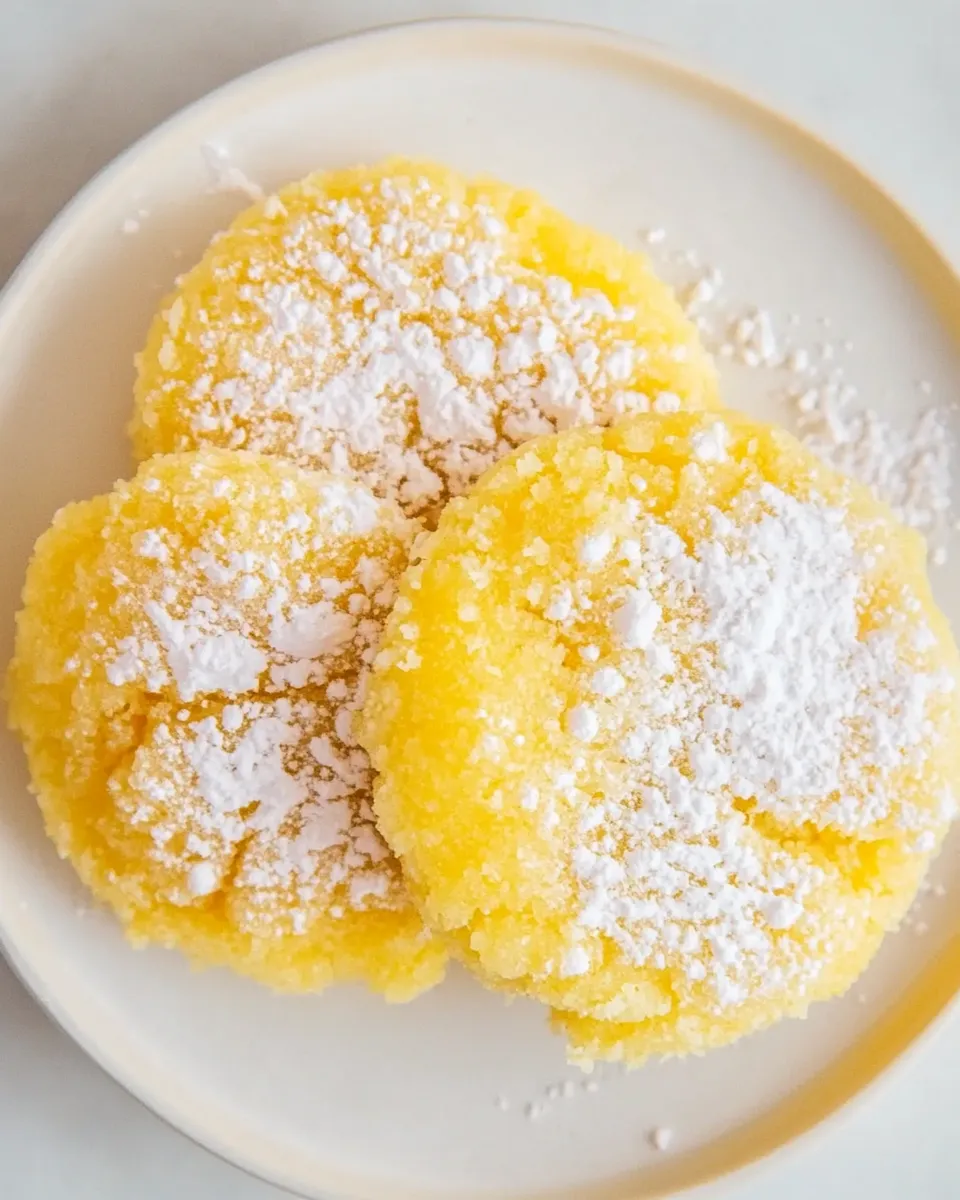 Easy Lemon Pixie Cookies recipe photo