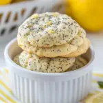 Homemade Lemon Poppy Seed Muffin Mix Cookies photo