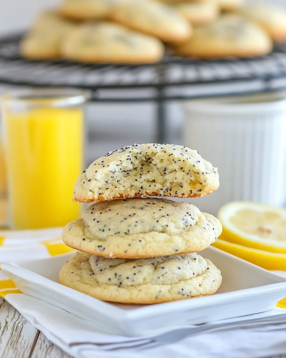Classic Lemon Poppy Seed Muffin Mix Cookies image