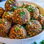 Homemade Lentil Meatballs photo