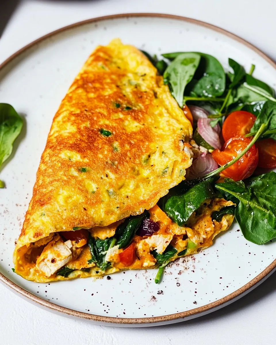 Classic Light & Fluffy Vegan Omelette image