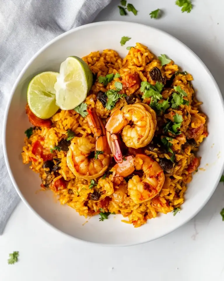 Easy Locrio de Camarones (Dominican Rice and Shrimp) photo