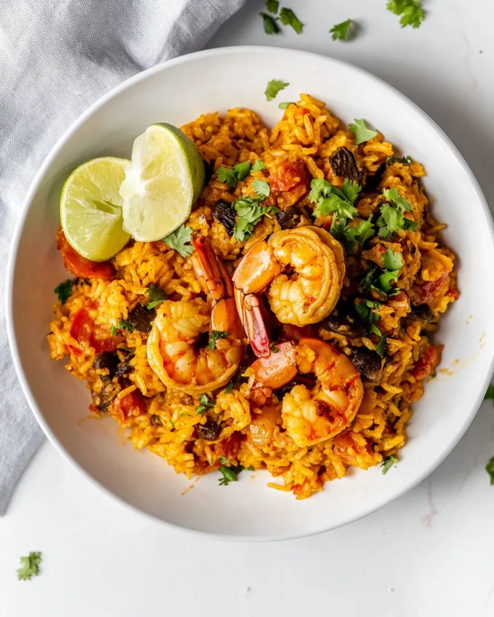 Easy Locrio de Camarones (Dominican Rice and Shrimp) photo