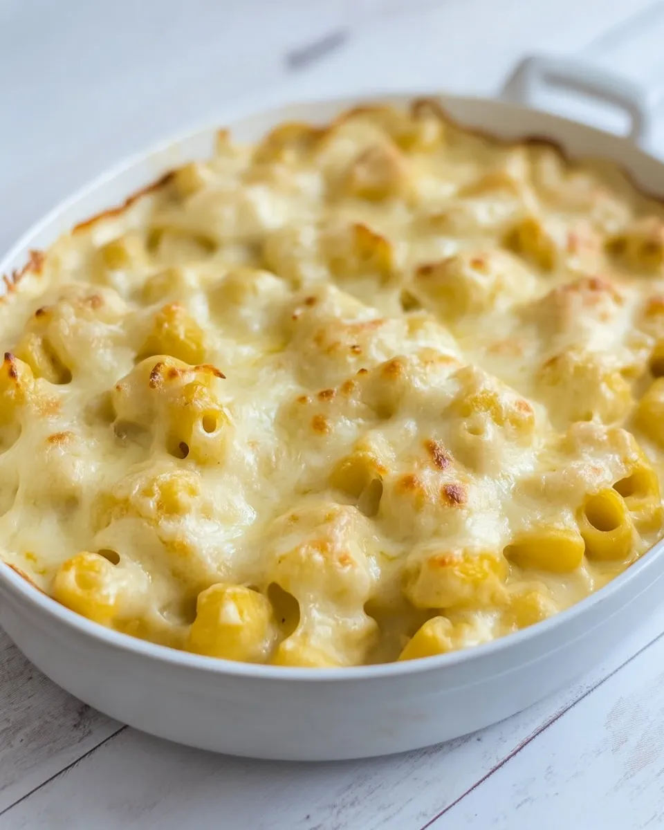 Delicious Low-Carb Cauliflower Mac and Cheese image