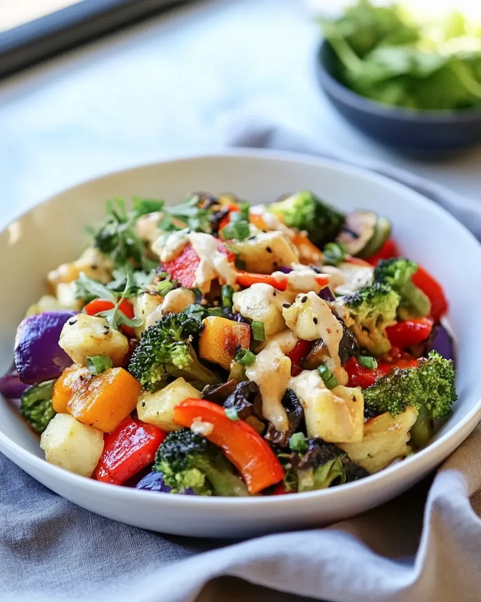 Homemade Low-FODMAP Veggie Stir Fry with Wasabi-Ginger Sauce photo