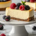 Homemade Low-Fat Cheesecake photo