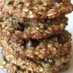 Homemade Low Fat Oatmeal Chocolate Chip Cookies photo