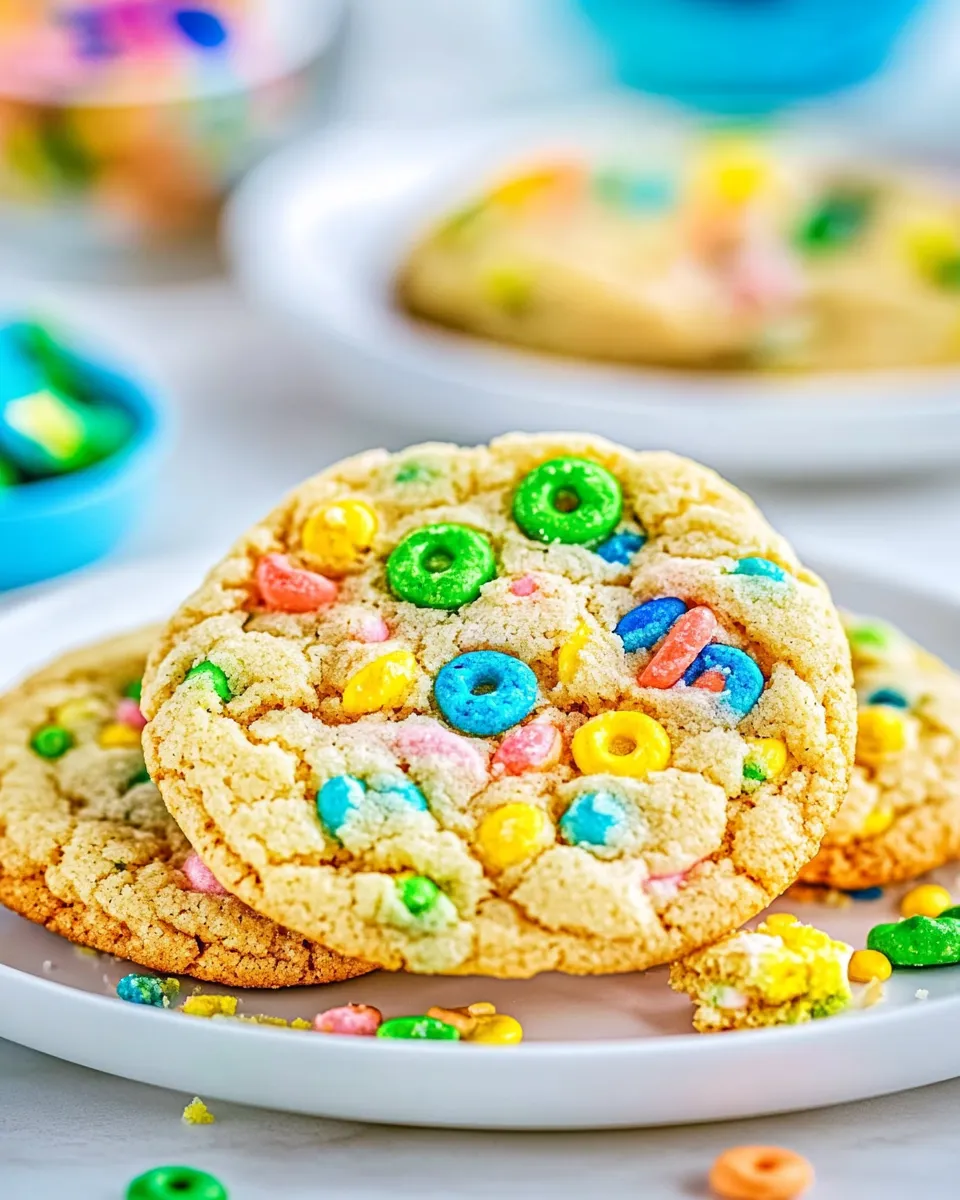 Homemade Lucky Charms Cookies photo