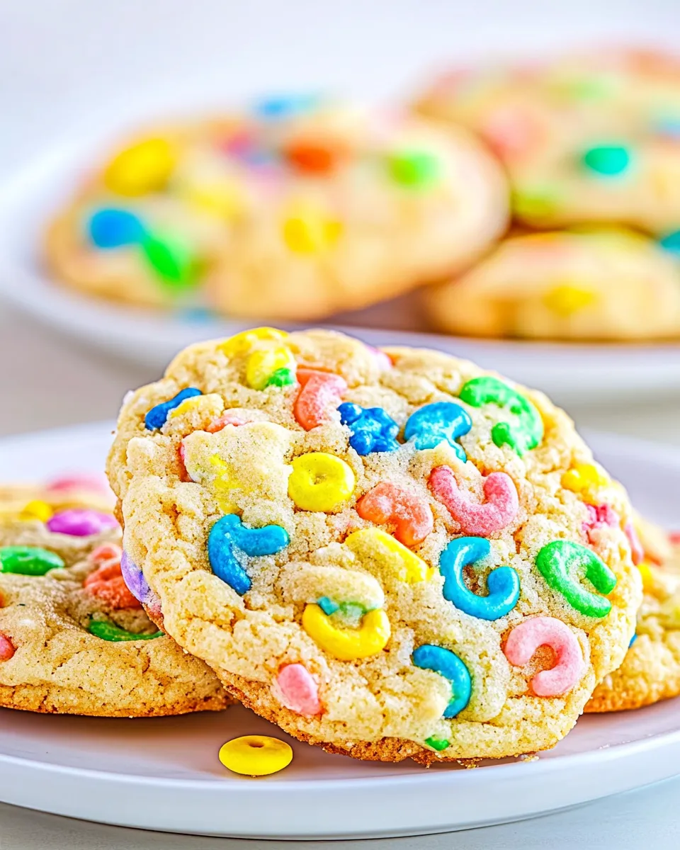 Delicious Lucky Charms Cookies image