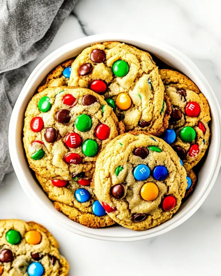 Homemade M&M Cookies recipe photo
