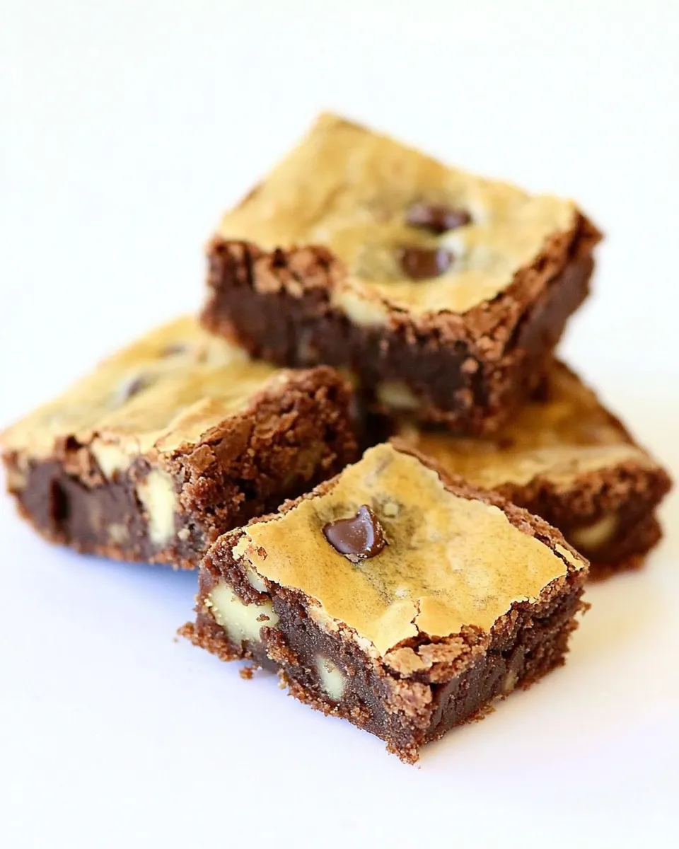 Ultimate Macadamia Chip Brownies shot