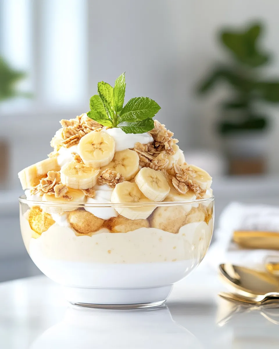 Homemade Magnolia Bakery Banana Pudding photo