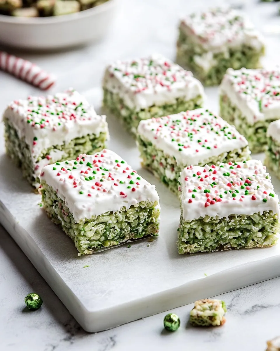 Classic Matcha Rice Crispy Treats image