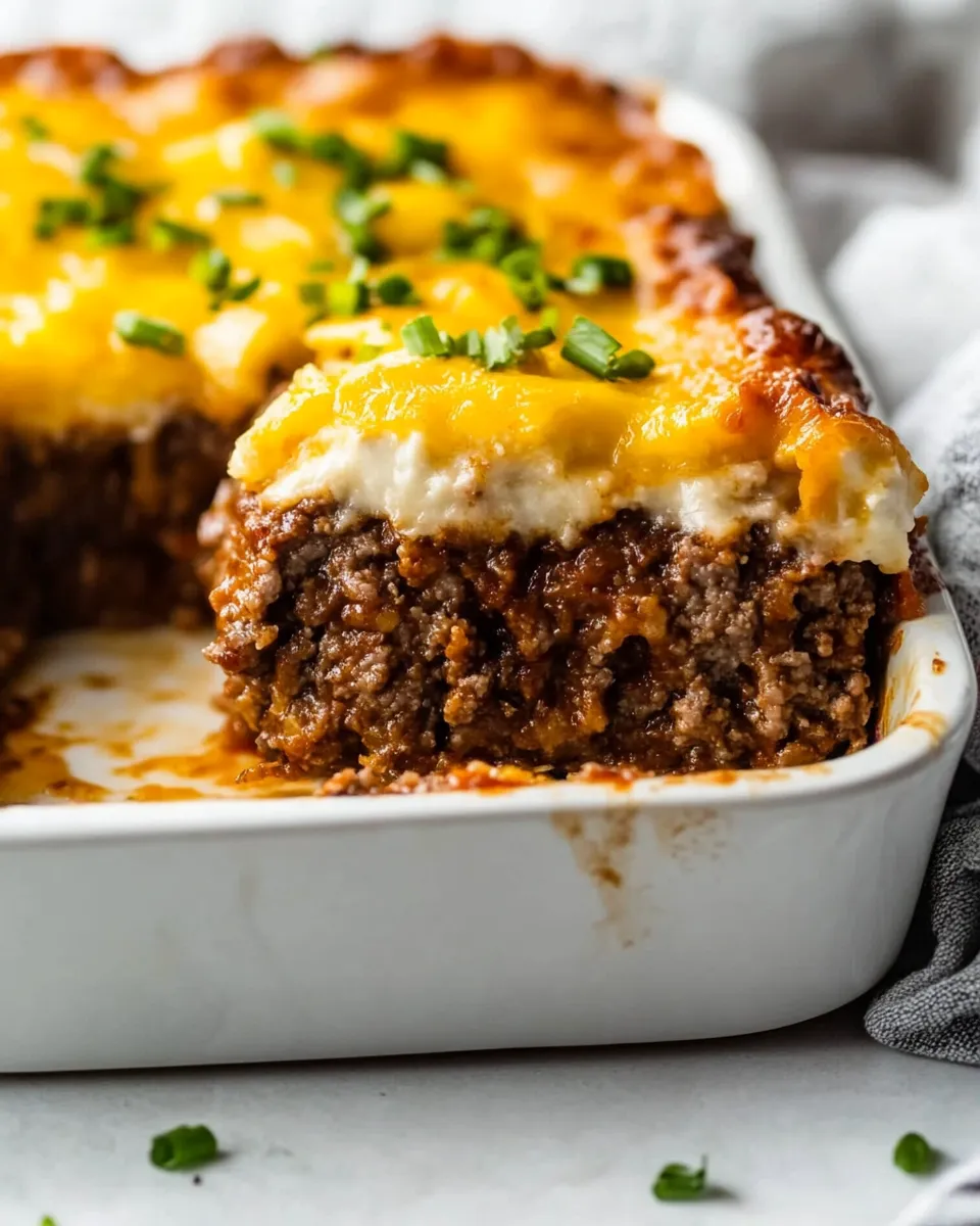 Homemade Meatloaf Casserole photo