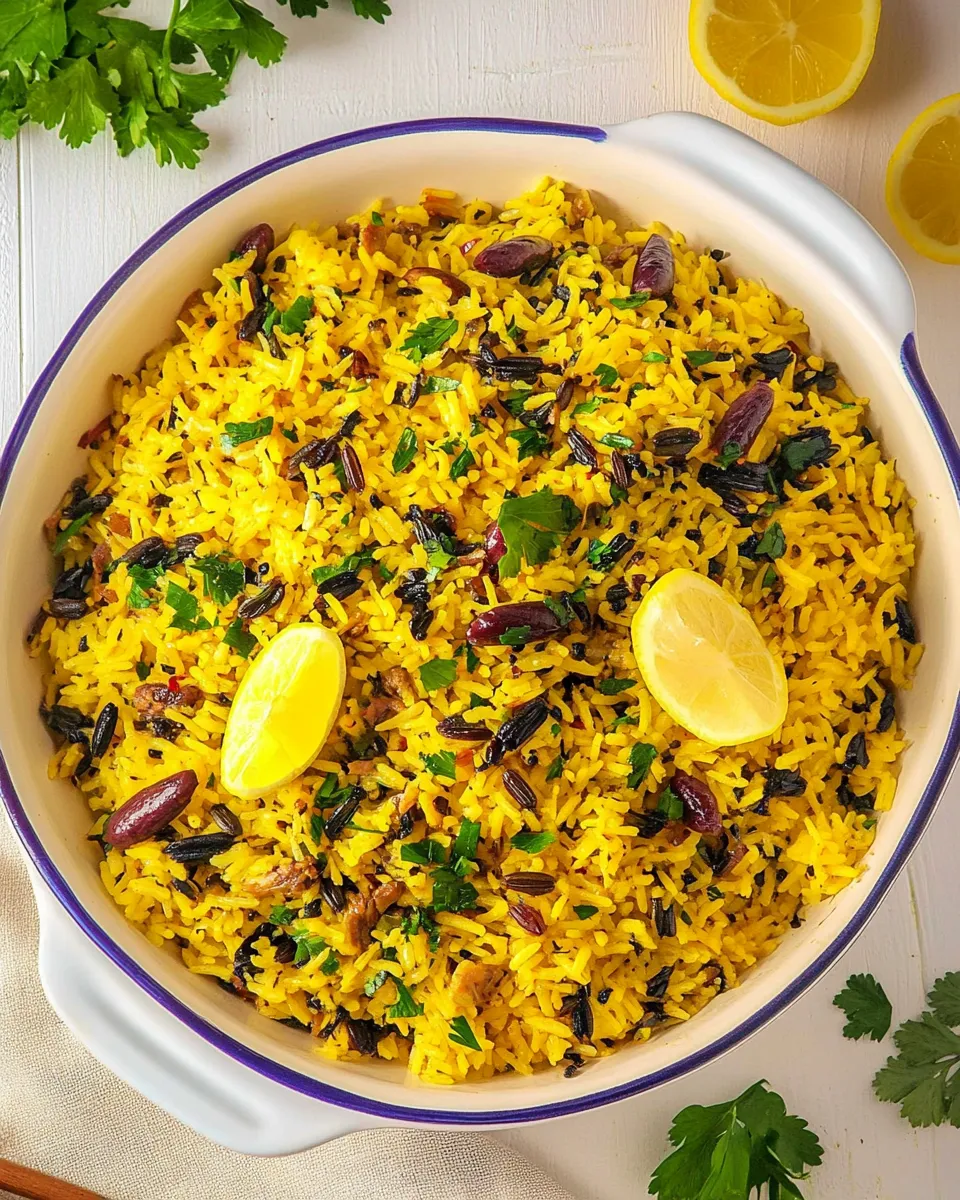 Delicious Mediterranean Rice Pilaf shot