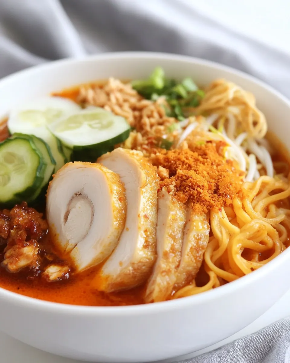 Delicious Mee Rebus shot