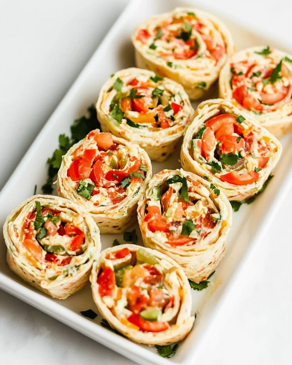 Delicious Mexican Pinwheels image