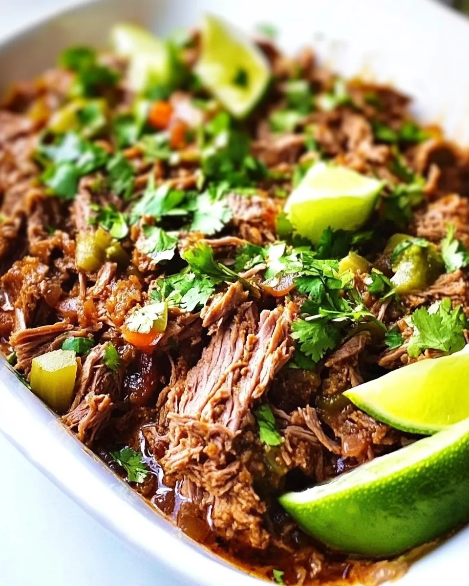 Homemade Mexican Shredded Beef Recipe photo