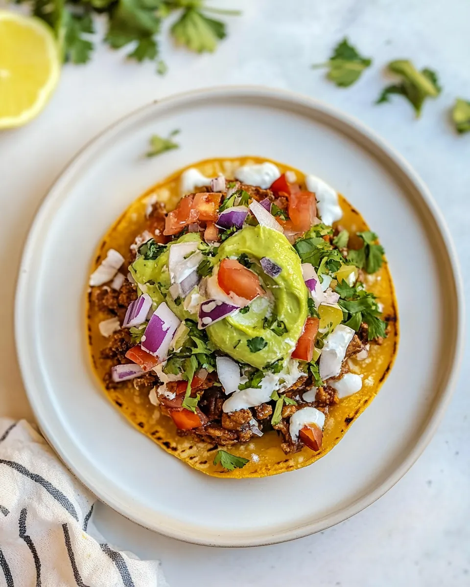 Classic Mexican Tostadas image