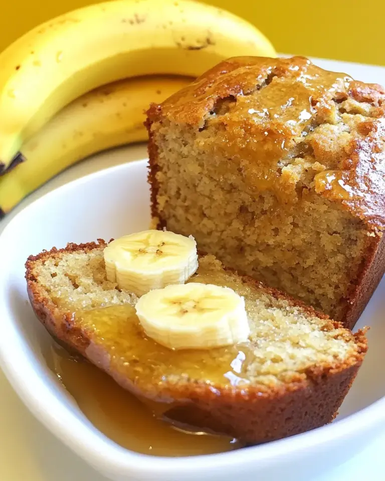Homemade Milk and Honey Banana Bread photo