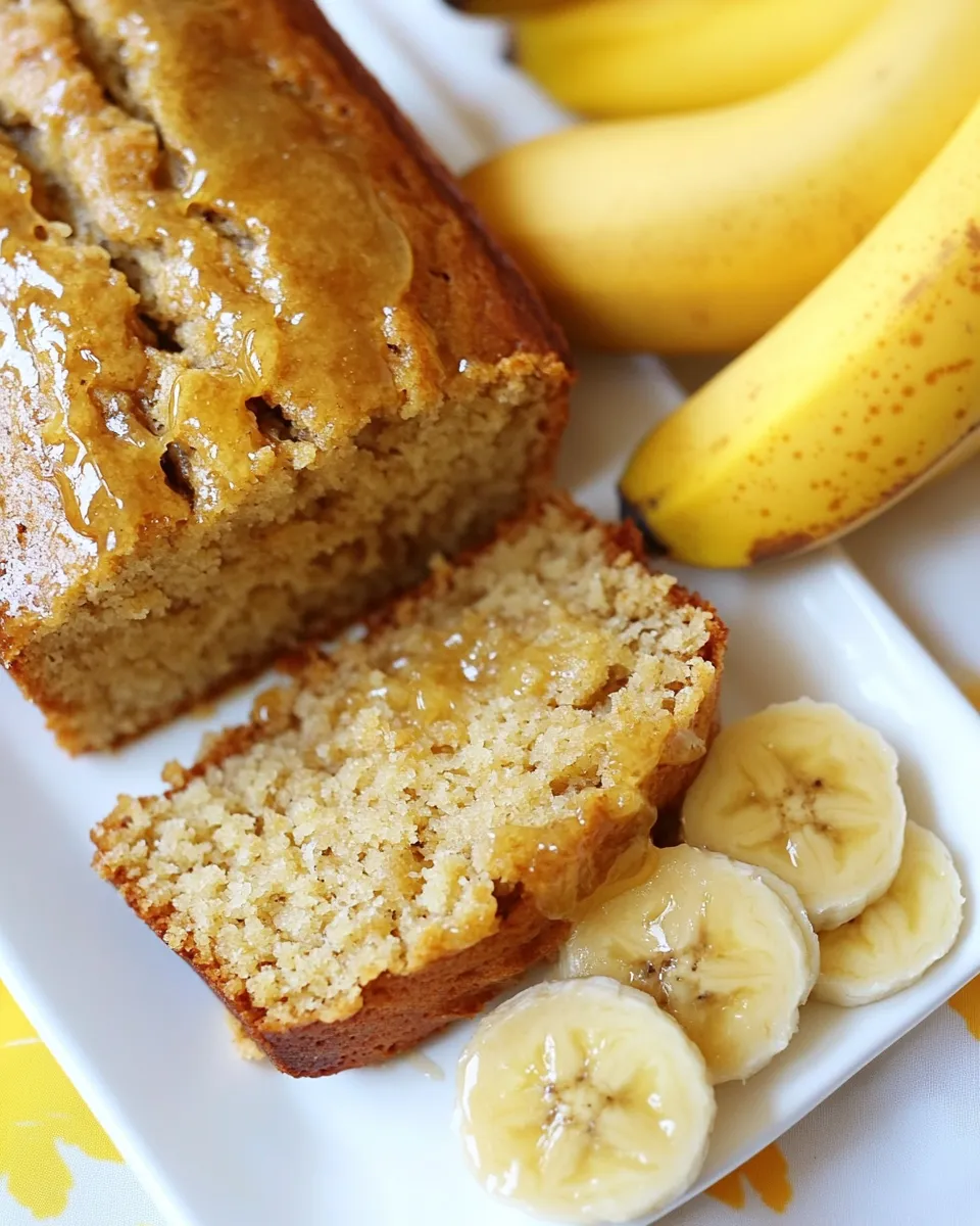 Classic Milk and Honey Banana Bread image