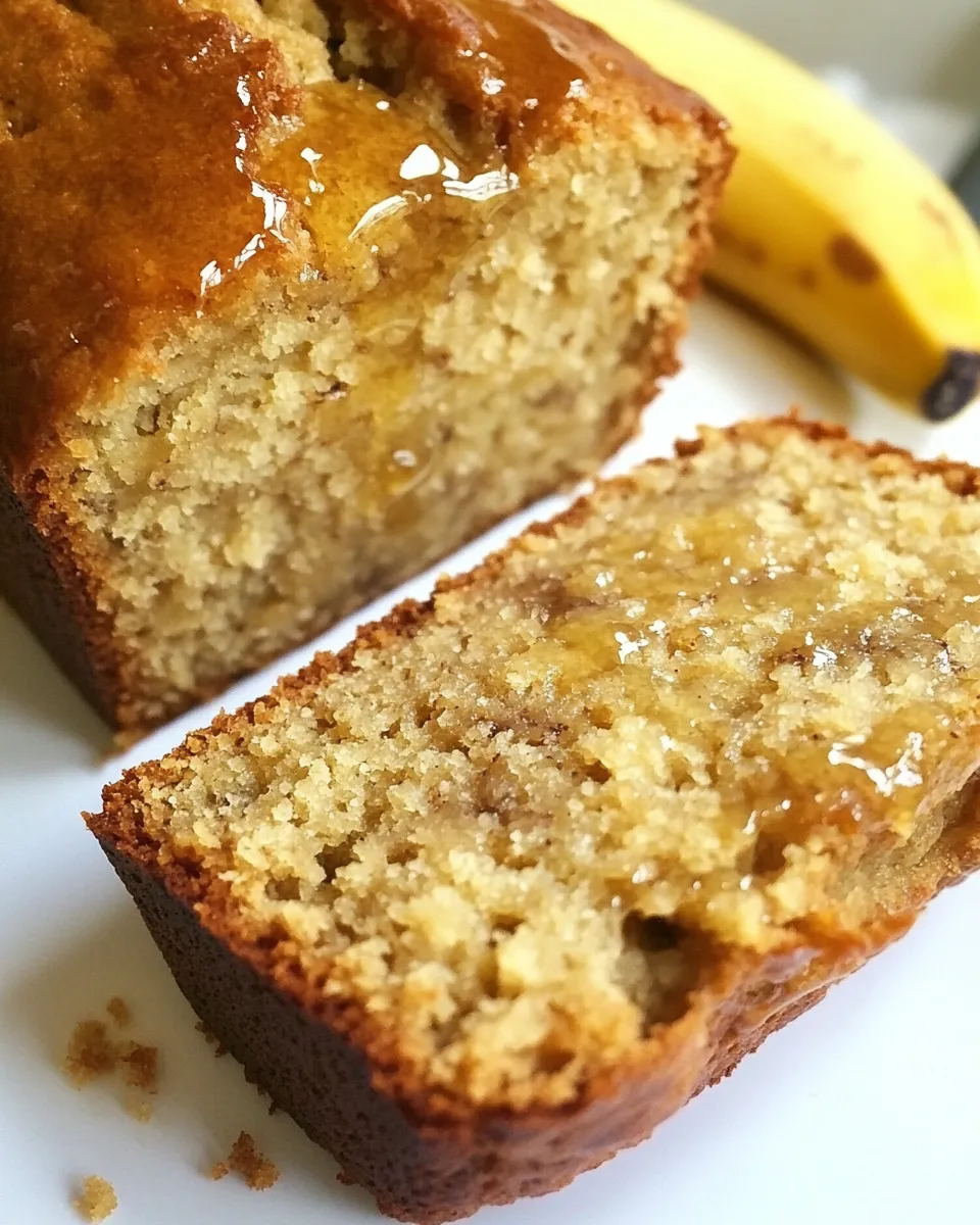 Easy Milk and Honey Banana Bread recipe photo