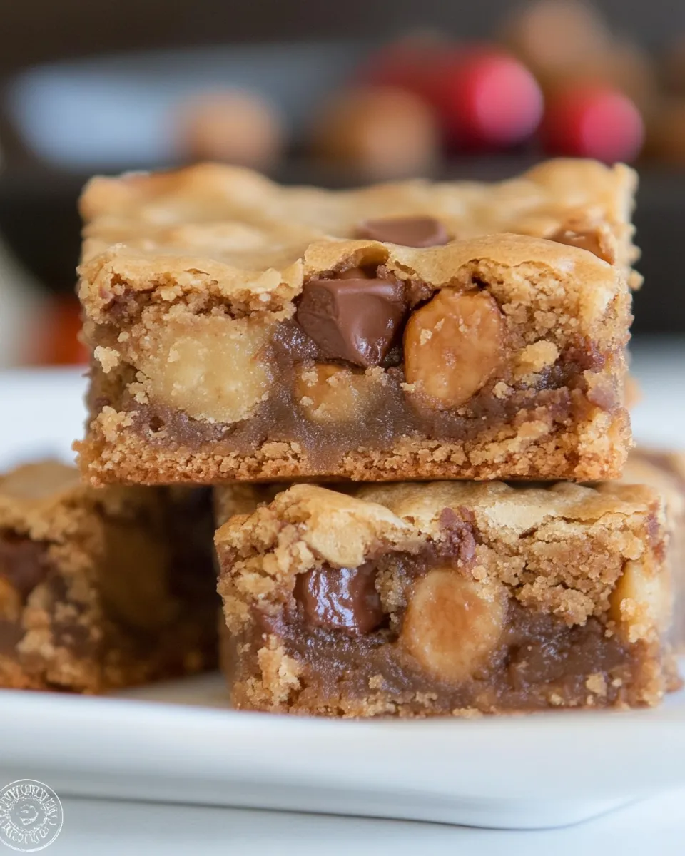 Easy Milky Way Blondies recipe photo