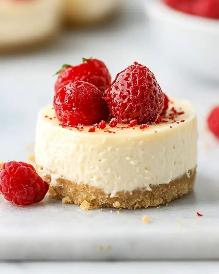 Homemade Mini Cheesecake Recipe photo