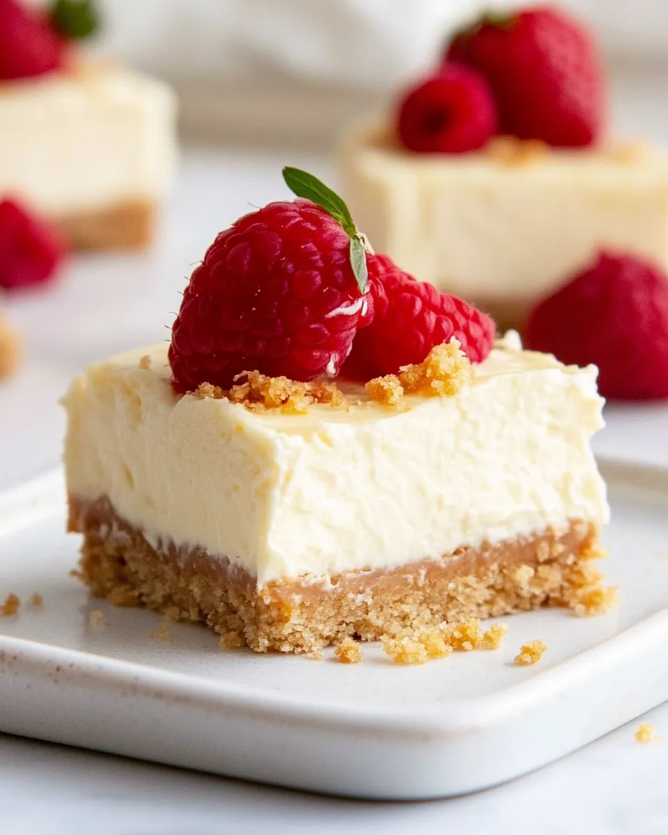 Easy Mini Cheesecake Recipe shot