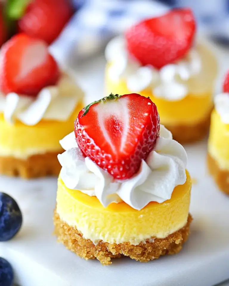 Homemade Mini Cheesecakes Recipe photo