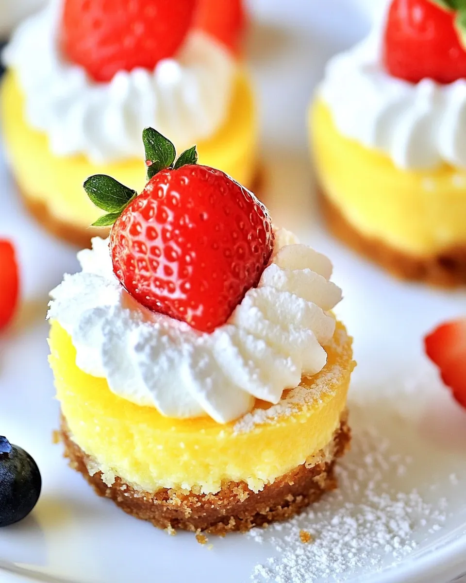 Delicious Mini Cheesecakes Recipe picture