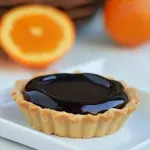 Homemade Mini Jaffa Tart photo