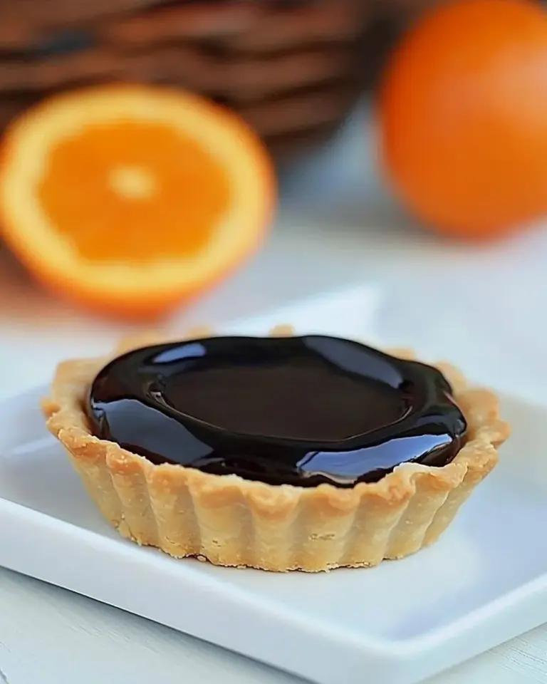 Homemade Mini Jaffa Tart photo