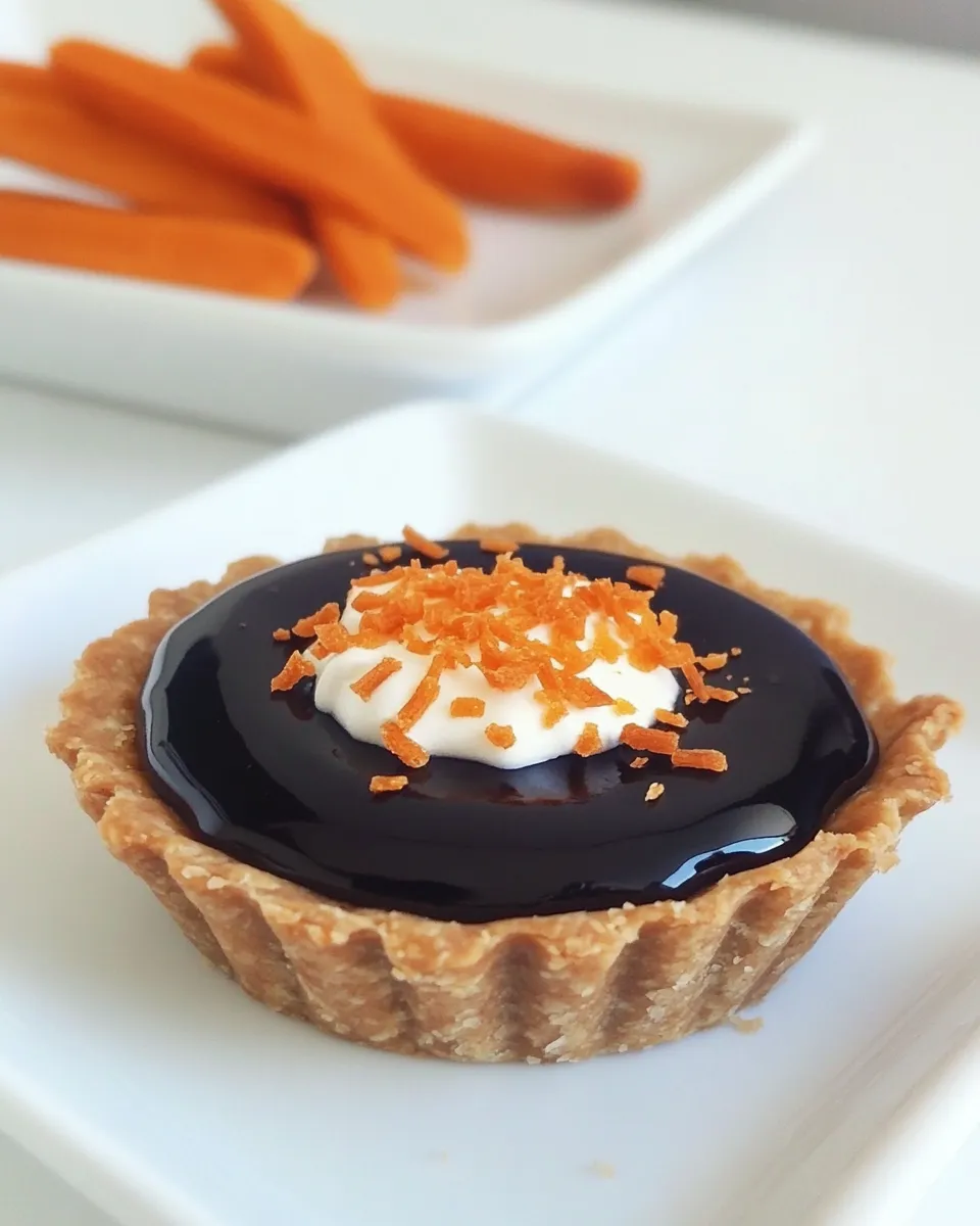 Delicious Mini Jaffa Tart image