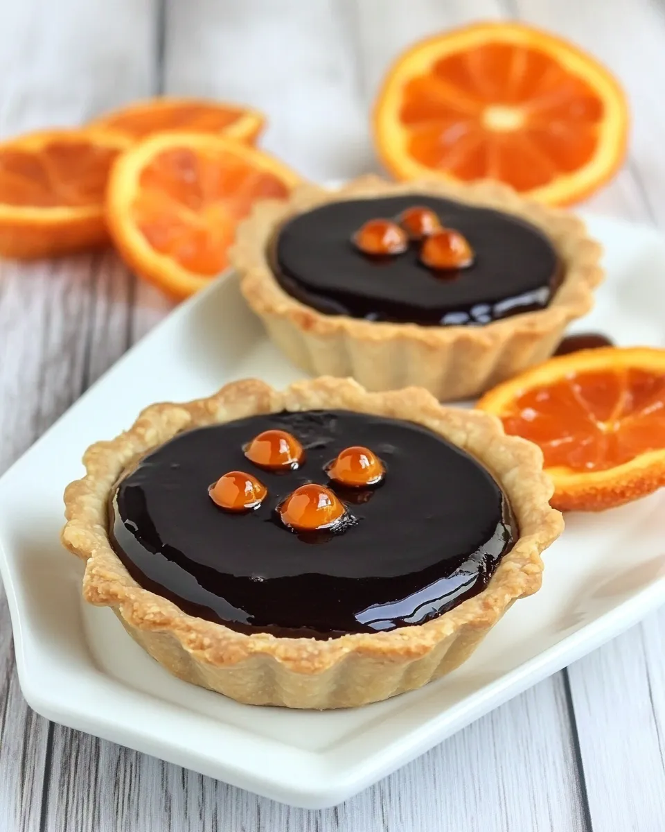 Easy Mini Jaffa Tart recipe photo