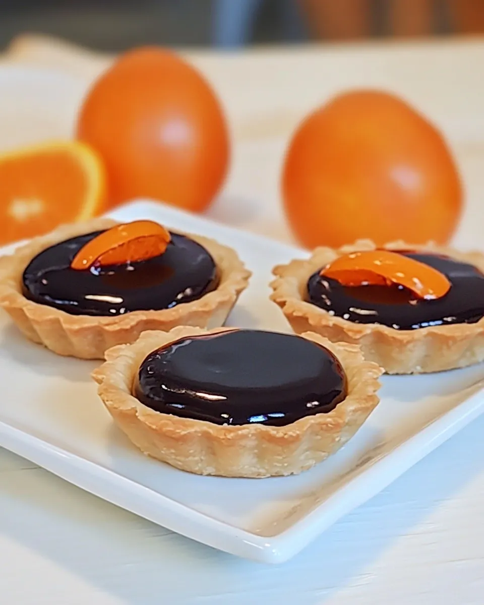 Best Mini Jaffa Tart shot
