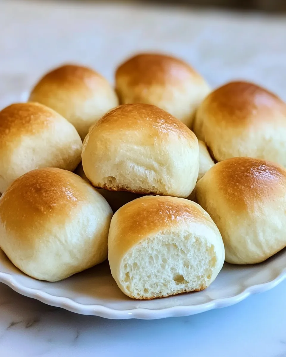 Homemade Mini Milk Bread Rolls photo