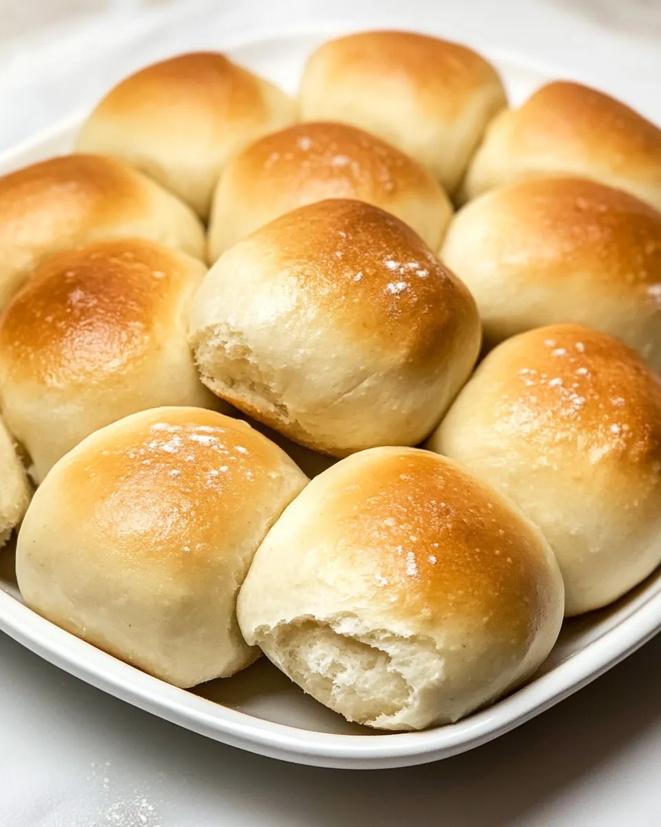Easy Mini Milk Bread Rolls recipe photo
