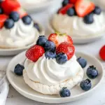 Homemade Mini Pavlovas photo