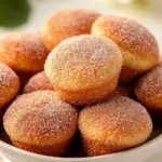 Homemade Mini cinnamon muffins photo