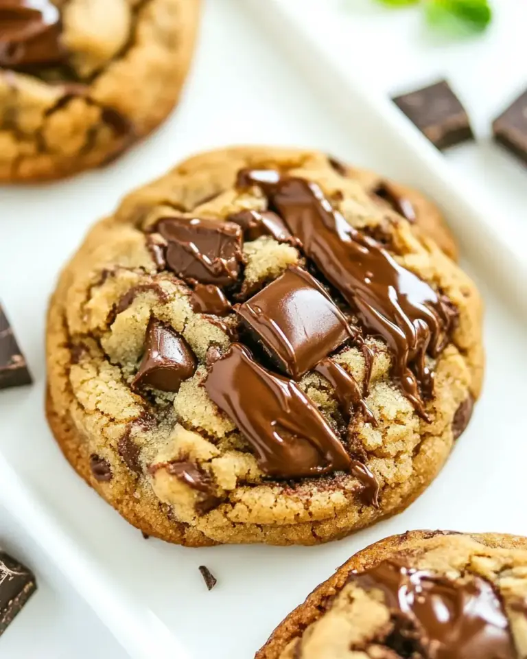 Homemade Mint Chocolate Chunk Cookies photo