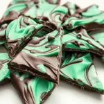 Easy Mint Chocolate Swirl Bark photo